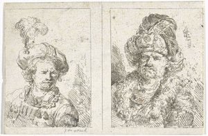 Deux bustes d