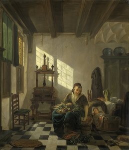 La ménagère. 1800-11 - Abraham van Strij