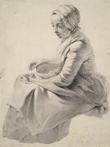 Femme assise