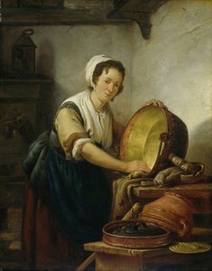 Le récurage du chaudron - Abraham van Strij