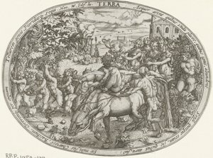 Triomphe de Bacchus et Silène : l