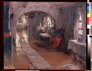 Dans une maison de campagne
