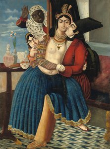 Un couple amoureux, fin 19ème siècle