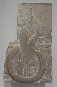 Ahuramazda dans le disque ailé, Persépolis, 486-460 av. J.-C. - Achaemenid