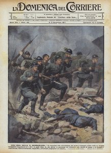 Aux héros de la Ve Bersaglieri - Achille Beltrame