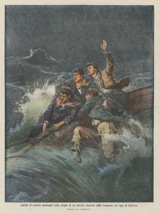 Agonie de quatre naufragés sur la quille d