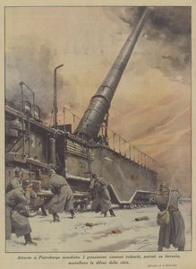 Autour de Petersburg assiégé - Achille Beltrame