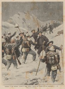 Nouvel An en haute montagne, rencontre d