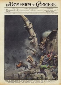 Foudroyé pendant un orage, le minaret d