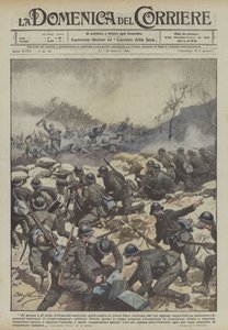 De jour comme de nuit, le commandement autrichien a lancé des attaques contre la nouvelle ligne italienne - Achille Beltrame