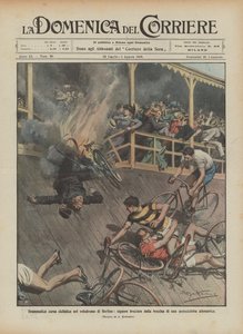 Course cycliste dramatique au vélodrome de Berlin, des dames brûlées par l