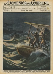 Pendant une navigation orageuse entre la Sardaigne et la Tunisie, le vapeur italien Duce ?