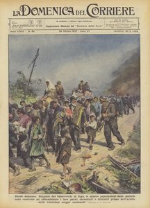 Exode douloureux - Achille Beltrame