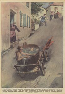 Faire la lessive, attirée par l