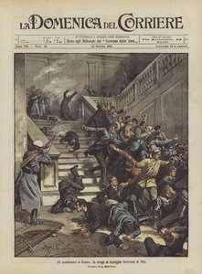 Les événements en Russie, le massacre au Conseil Municipal de Tiflis - Achille Beltrame