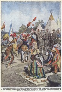 Les Indiens fêtent leurs vétérans