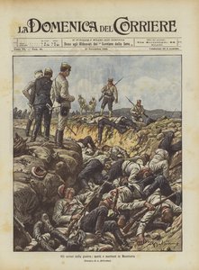 Les horreurs de la guerre, morts et mourants en Mandchourie - Achille Beltrame