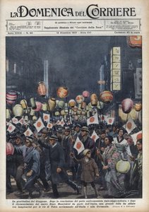 Grand défilé des habitants de Tokyo pour rendre hommage à l