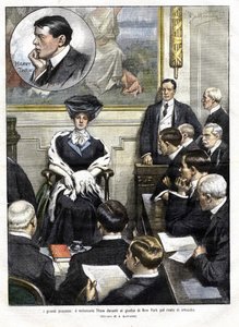 Procès de Harry Thaw à New York en 1907. Harry Thaw, fils d
