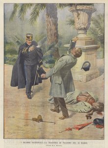 Les drames passionnels, la tragédie de Palerme du 25 mars - Achille Beltrame