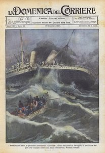 Les drames de la mer - Achille Beltrame