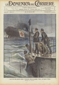 Les nouveaux exploits de la piraterie allemande - Achille Beltrame