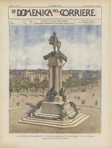 Le grandiose monument à Victor-Emmanuel inauguré hier à Turin