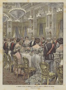 Le dîner de gala au Quirinal en l