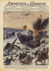Le bombardement sur la glace