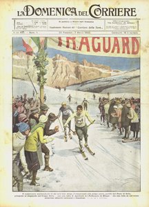 Le championnat universitaire de ski dans le Haut-Adige - Achille Beltrame