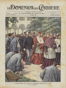 Le cardinal vicaire Mgr Respighi visite solennellement l