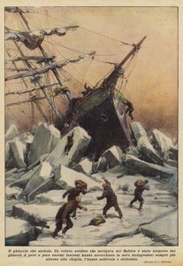 La glace qui écrase - Achille Beltrame
