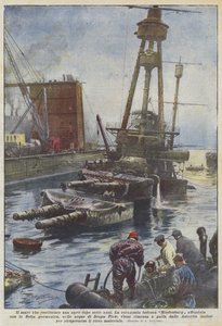 La mer qui rend un navire après sept ans