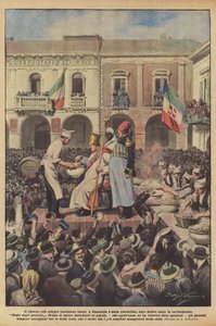 Le retour aux joyeuses traditions locales - Achille Beltrame