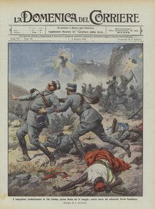 Le combat sanglant de Sidi Garbaa, près de Derna le 16 mai, mort héroïque