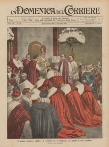 Le solennel consistoire public, la cérémonie d