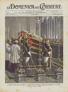 La mort de Léon XIII, l