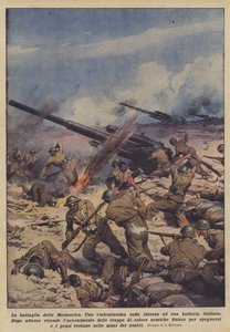 La bataille de la Marmarique - Achille Beltrame