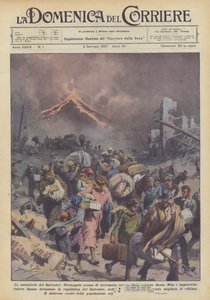 La catastrophe du Salvador - Achille Beltrame