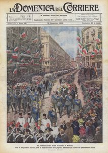 La célébration de la Victoire à Milan