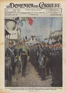 La croisière du Prince de Piémont dans les eaux de l