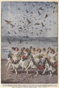 La danse des canards sauvages - Achille Beltrame