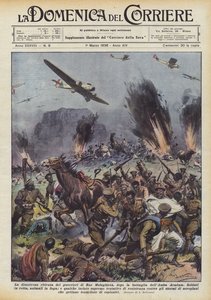 La retraite désastreuse des guerriers de Ras Mulughieta, après la bataille de l