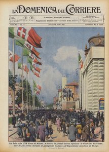 La foule à la XIXe Foire de Milan