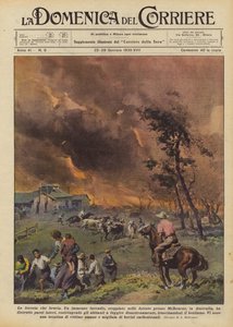 La forêt en feu - Achille Beltrame