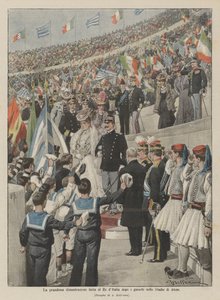 La grandiose démonstration faite au Roi d