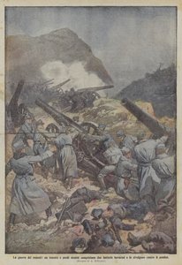 La guerre des Roumains, un lieutenant et quelques hommes conquièrent deux batteries bavaroises et les retournent contre l