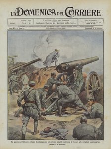 La guerre dans les Balkans, bombardement obstiné et résistance admirable de Scutari - Achille Beltrame