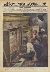La lumière enfin dans les ténèbres trimillénaires de Toutankhamon - Achille Beltrame