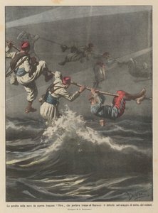 La perte du navire de guerre français Nive transportant des troupes au Maroc